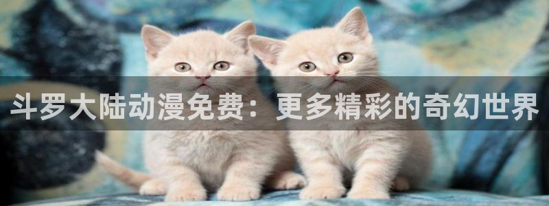 里番推荐：斗罗大陆动漫免费：更多精彩的奇幻世界